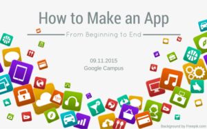 event meetup how to make an app